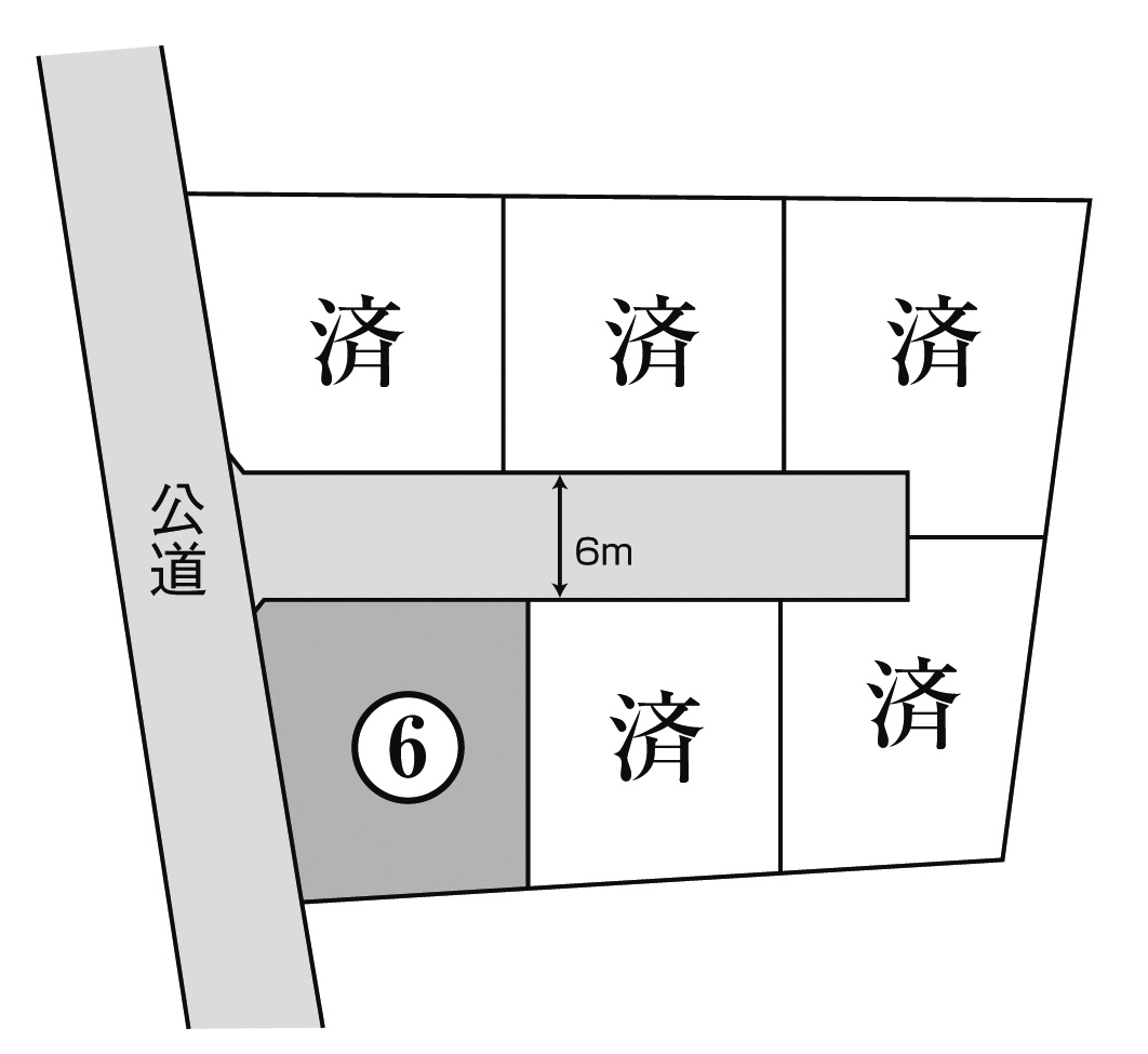 「川北分譲地（残り1区画）」